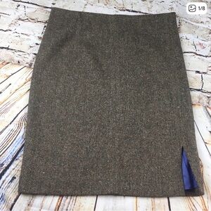 VINCE wool tweed skirt size 6